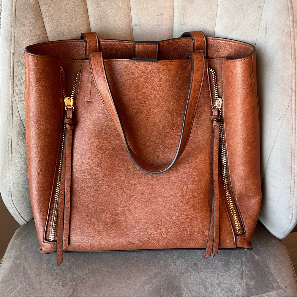 Melrose & Market Leather tote